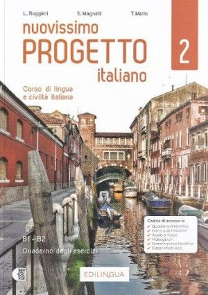 Nuovissimo Progetto italiano 2 B1-2 Quaderni+CD Edilingua